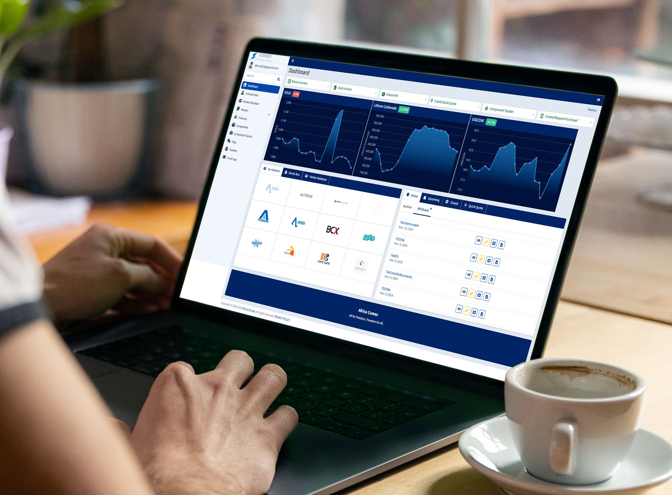 Africa Comex - Trade & Data Platform