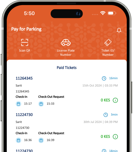 Evopay - Pay for Parking App