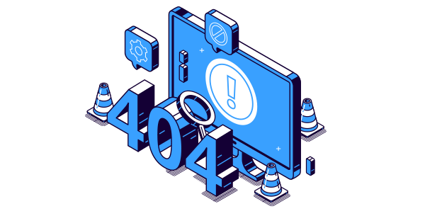 404 - Page not found illustration