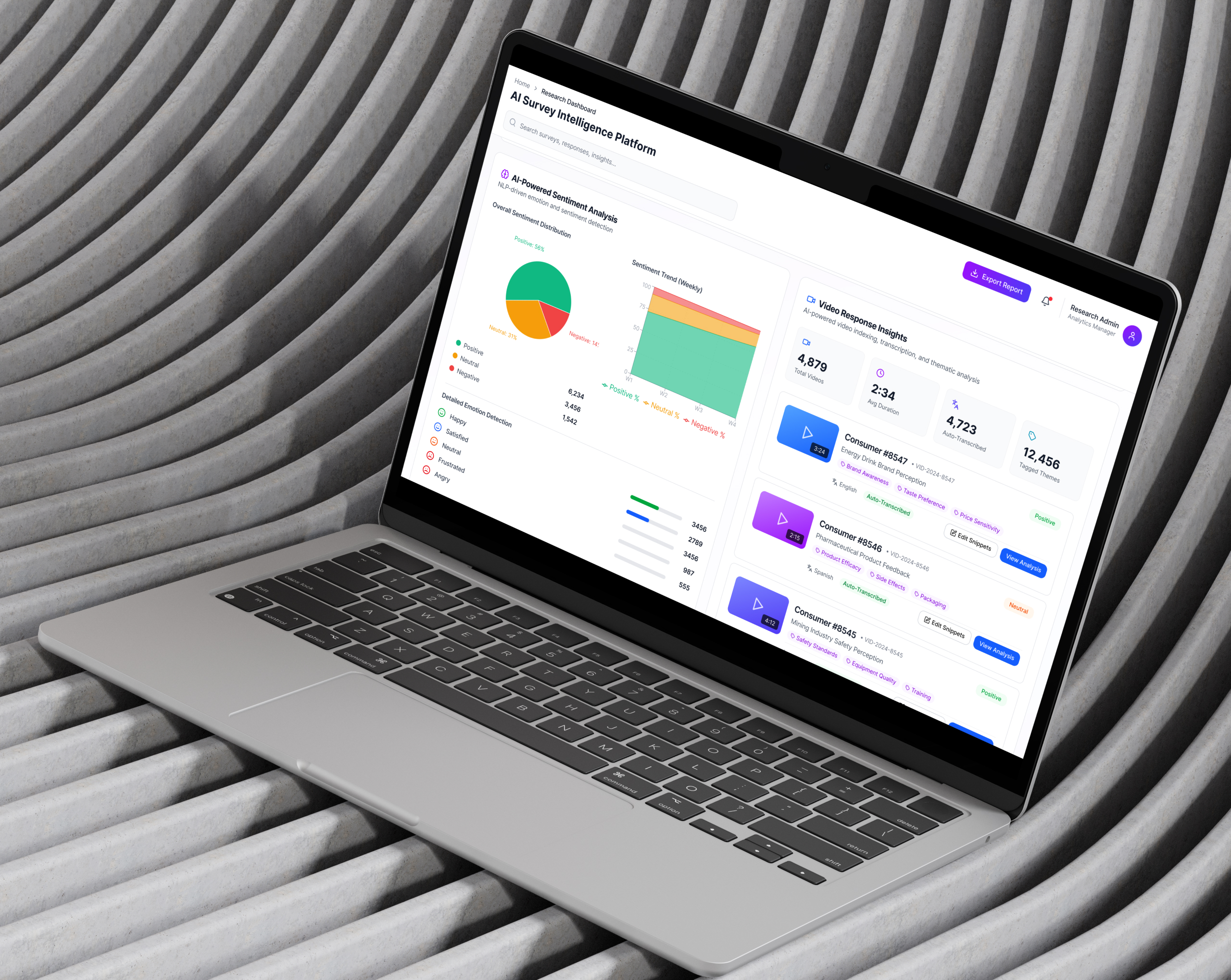 AI-Powered Market Research & Survey Intelligence Platform